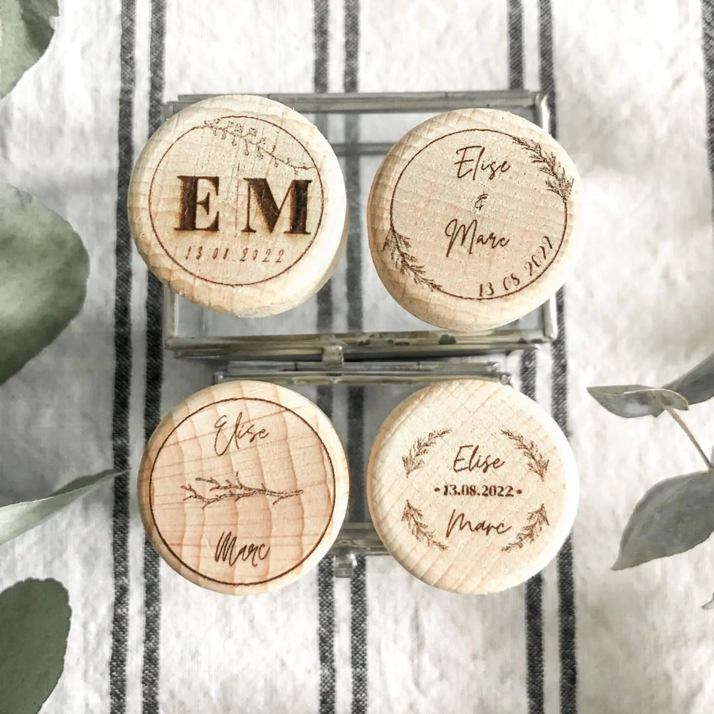 les pimpeurs bouchon bouteille vin personnalisé cadeau mariage