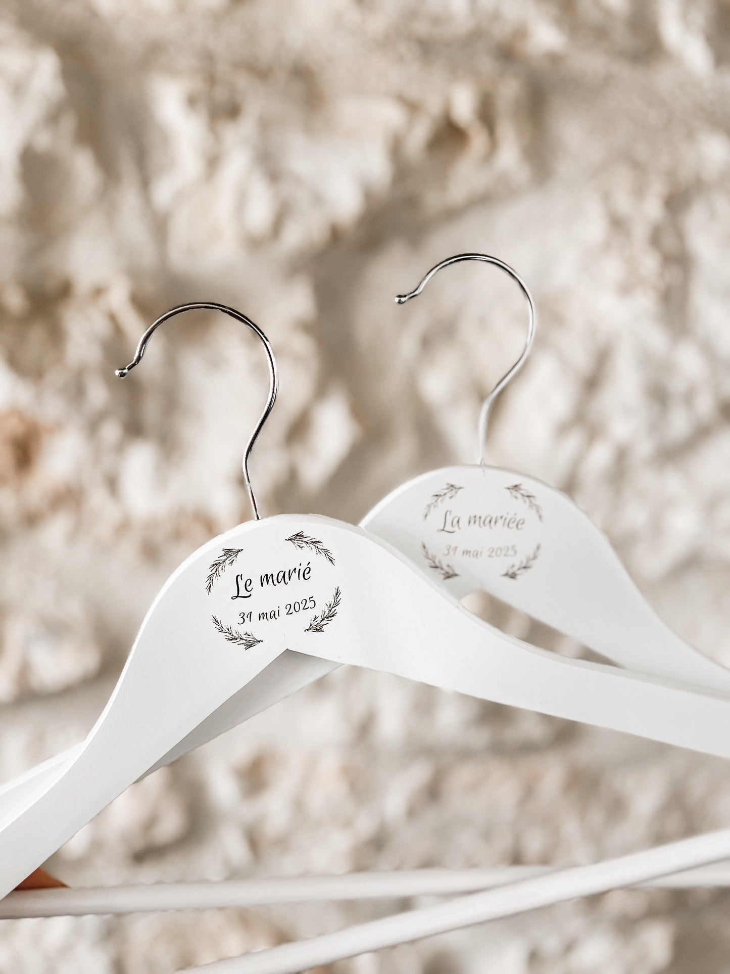 Cintre personnalisé Mariage