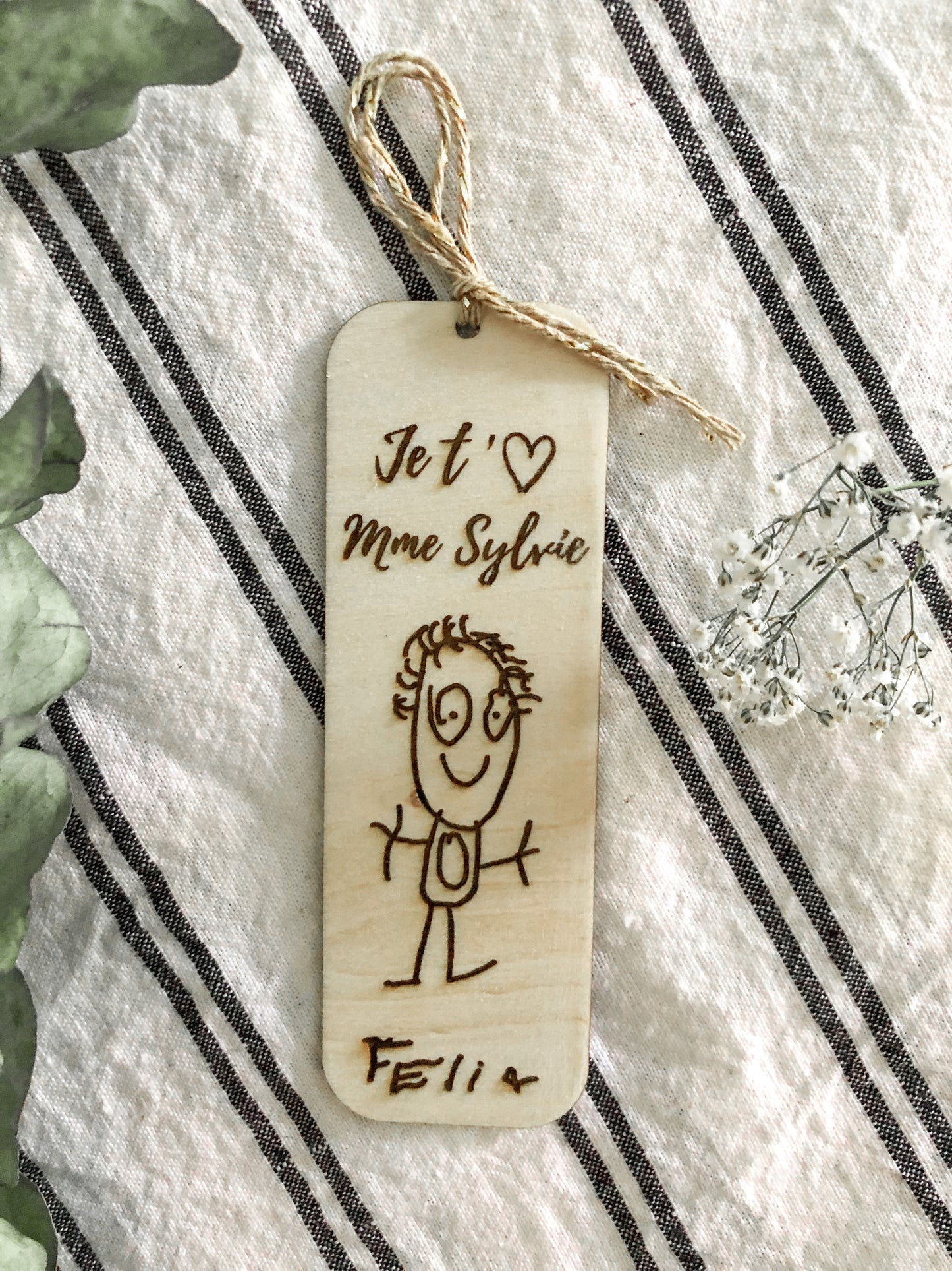 Marque page personnalisé Lespimpeurs Les pimpeurs cadeau nounou grand pere mere