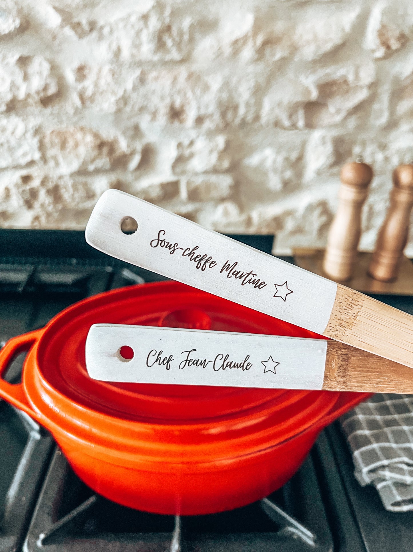 Cuillère en bois personnalisée Lespimpeurs