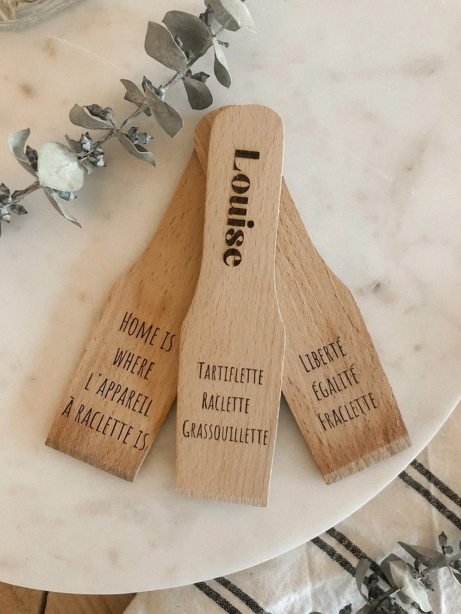 Spatule à raclette personnalisée – Lespimpeurs