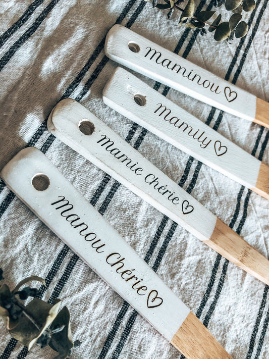 Cuillère en bois personnalisée Lespimpeurs